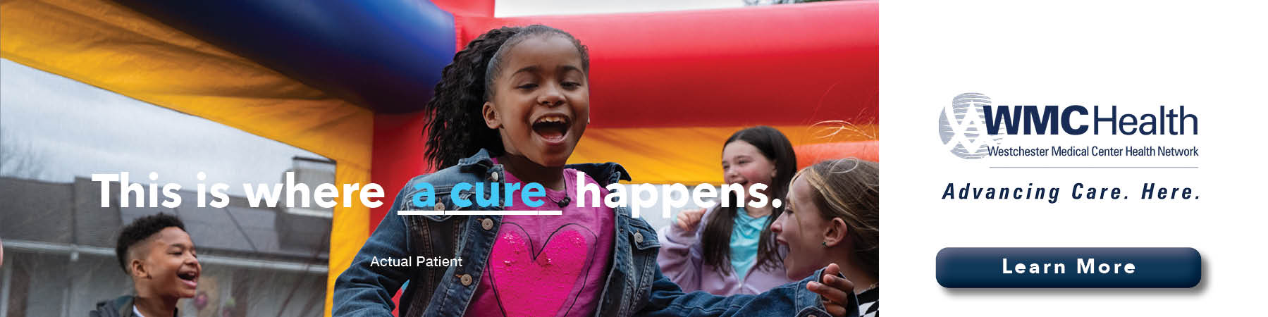 This is where a cure happens. Advancing Care. Here.