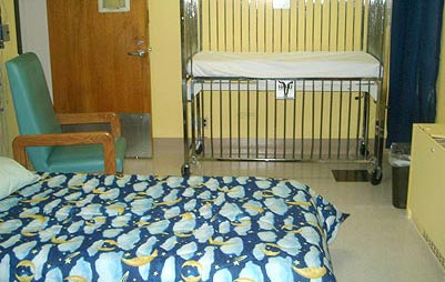 sleep clinic room